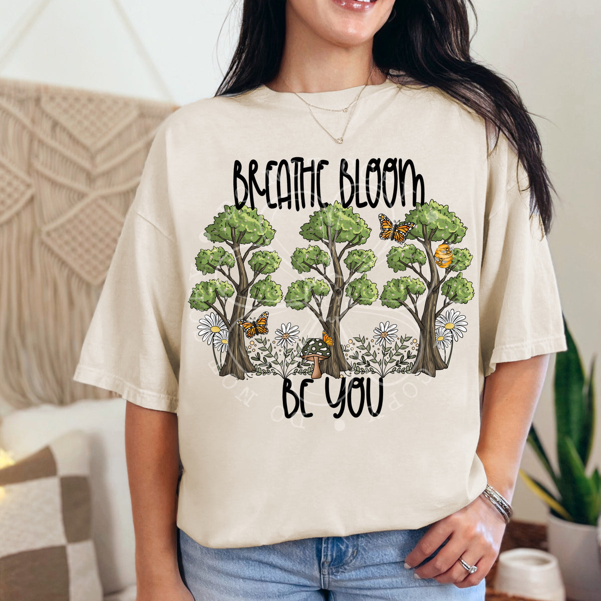 Breathe bloom be you (VIRGO) 34735 DTF transfer