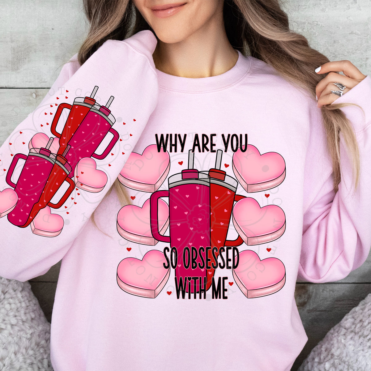 Heart cups CHOOSE SIZE  (VIRGO) 34586 DTF transfer