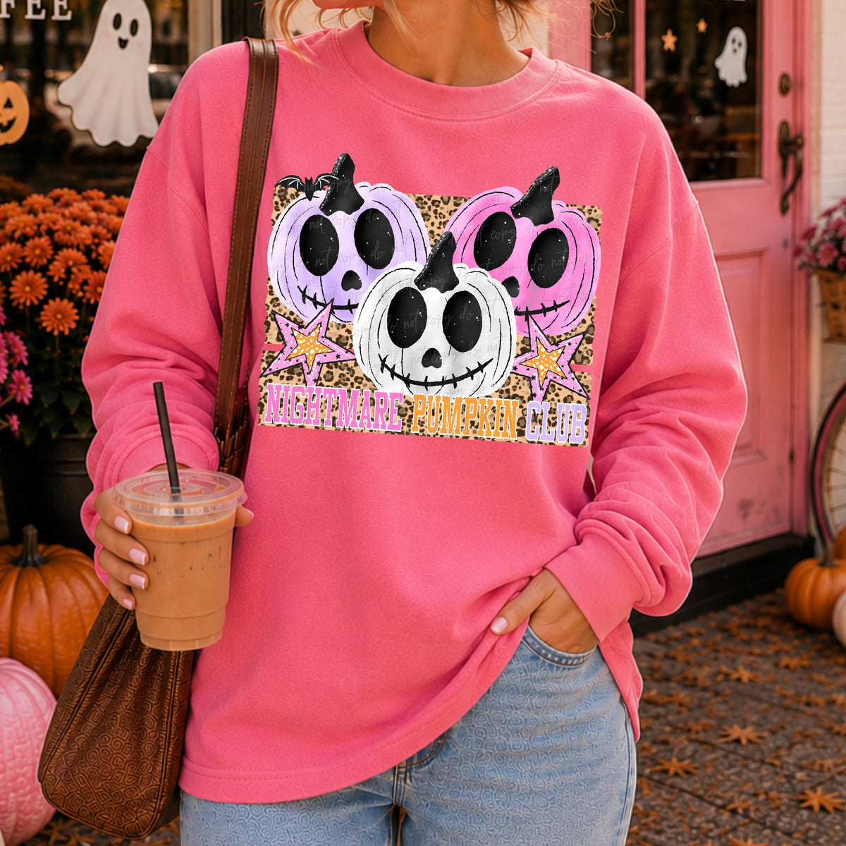 Nightmare pumpkin club (Virgo) DTF Transfer
