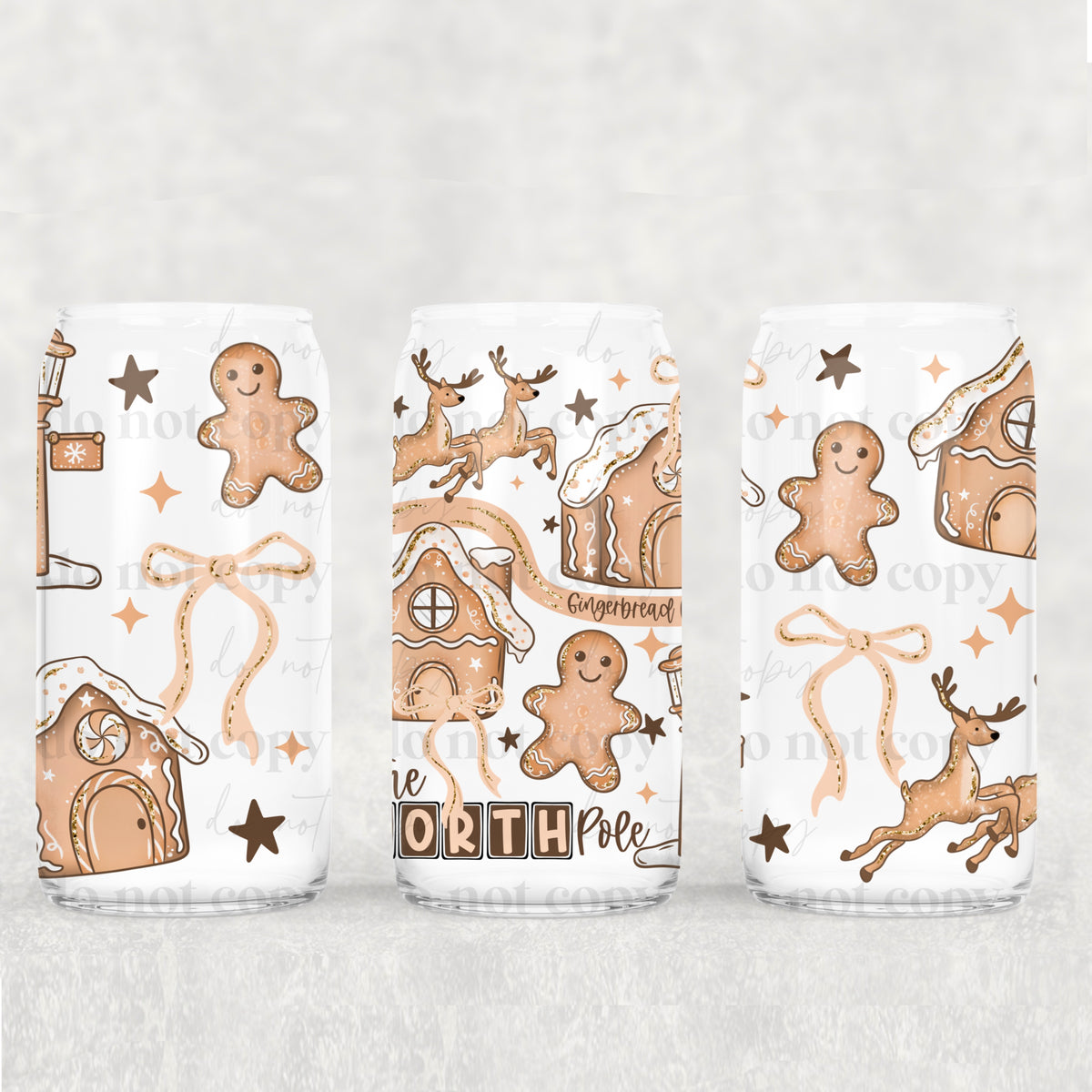 6435 the north pole (CSC) UV DTF WRAP