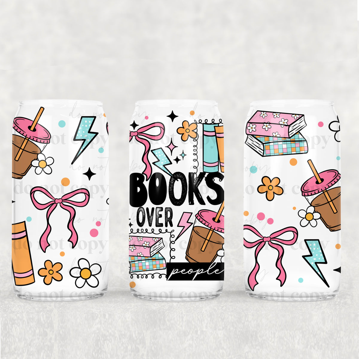 books over people 6437 (CSC) UV DTF WRAP