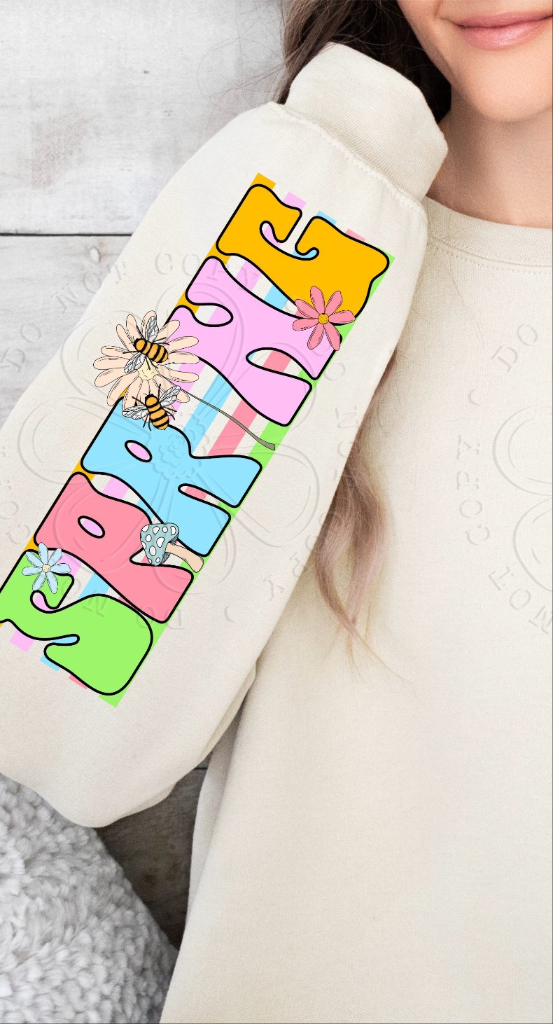 Spring colorful (VIRGO) 34749 DTF transfer