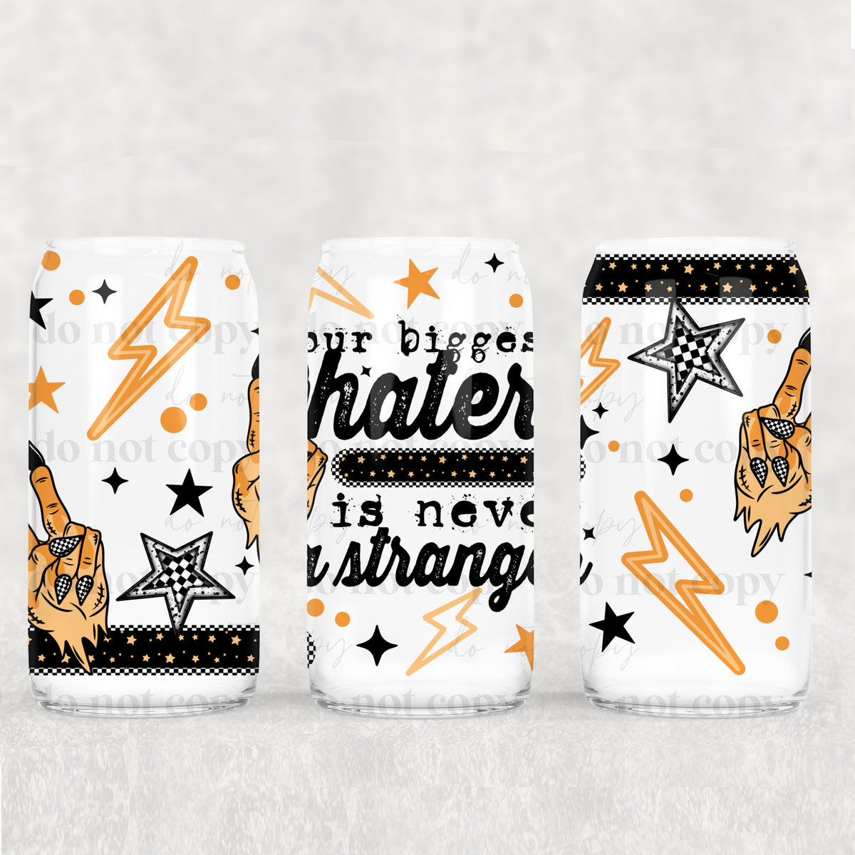 6544 your biggest hater (CSC) UV DTF WRAP