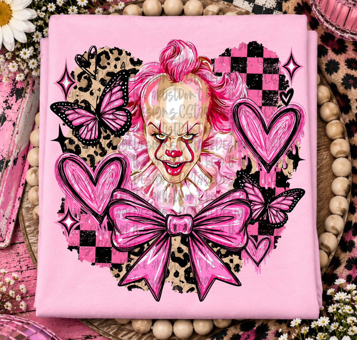Penny pink grunge horror (Cstage) DTF Transfer