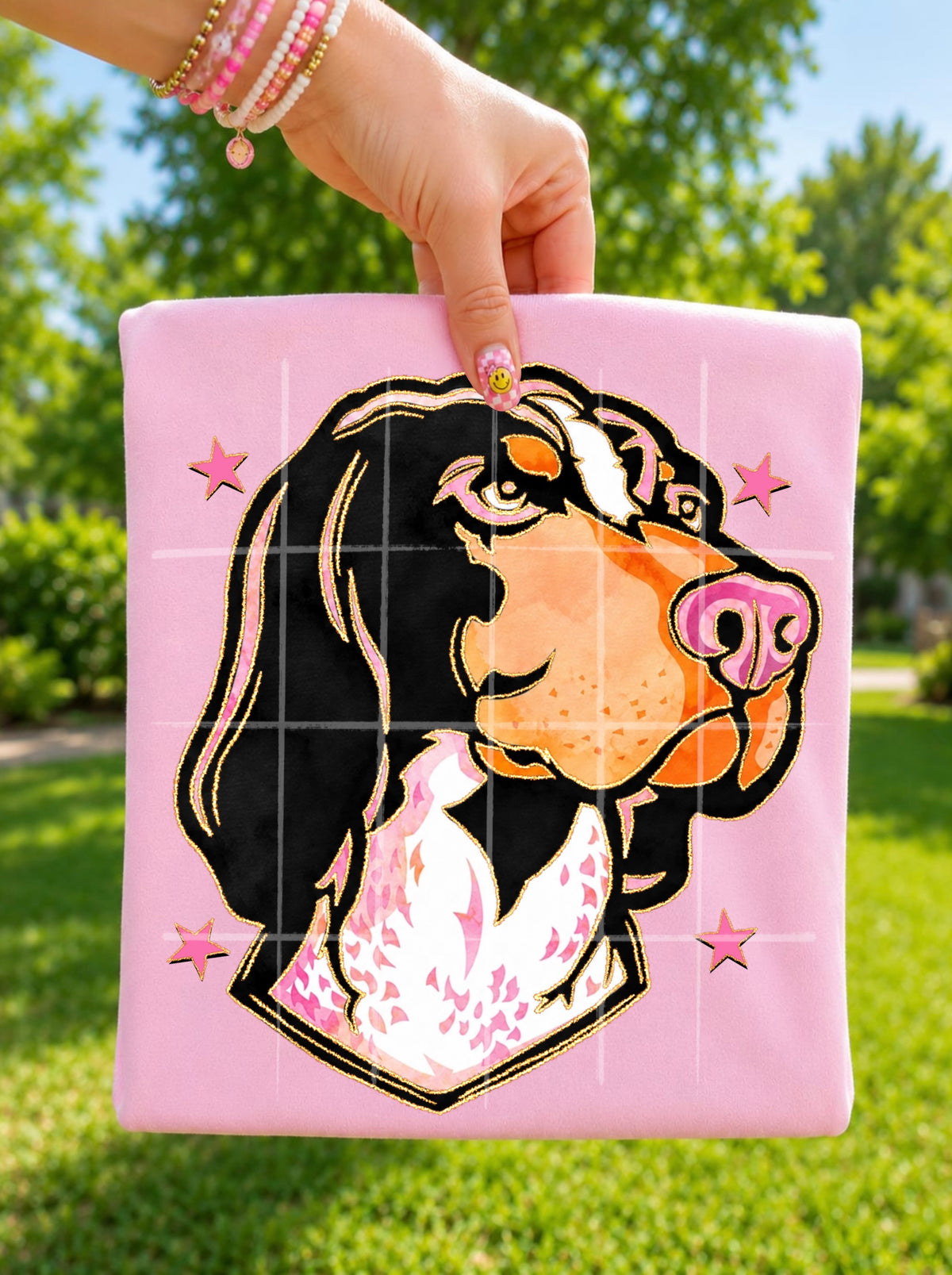 Angry hound dog (TDC) DTF Transfer