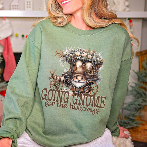 Going Gnome For The Holidays (SDD) DTF Transfer