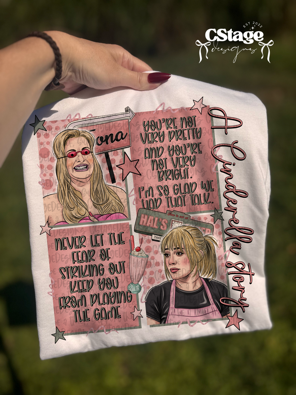 youre not very pretty 6924 3/9 (mystery monday) DTF transfer