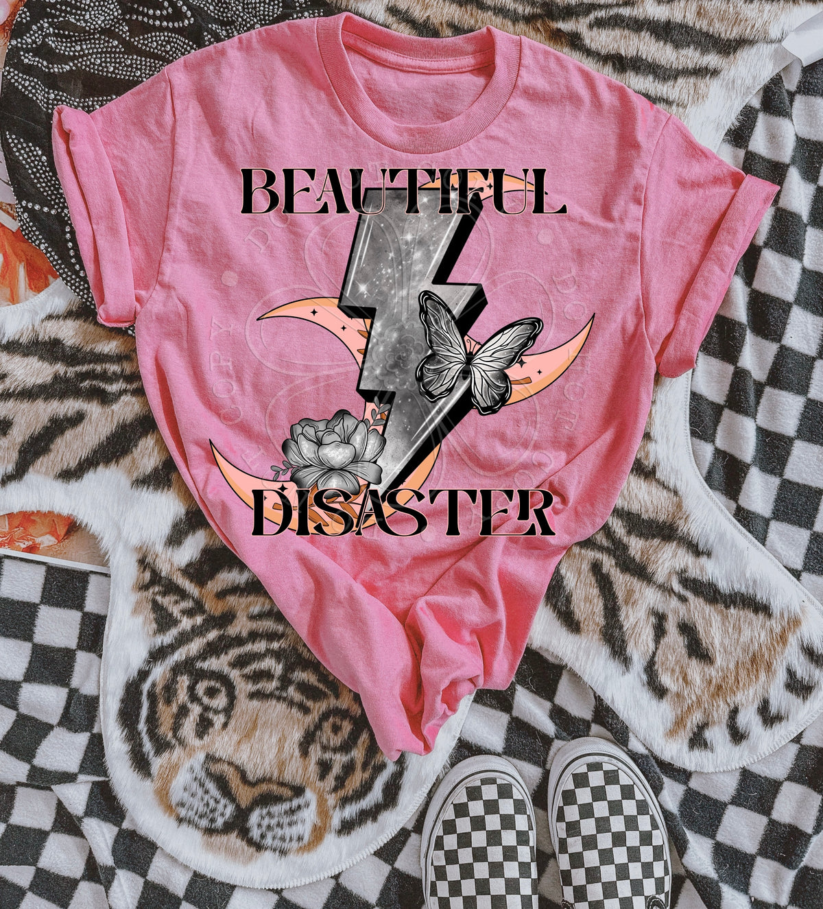 Beautiful disaster (VIRGO) 34732 DTF transfer