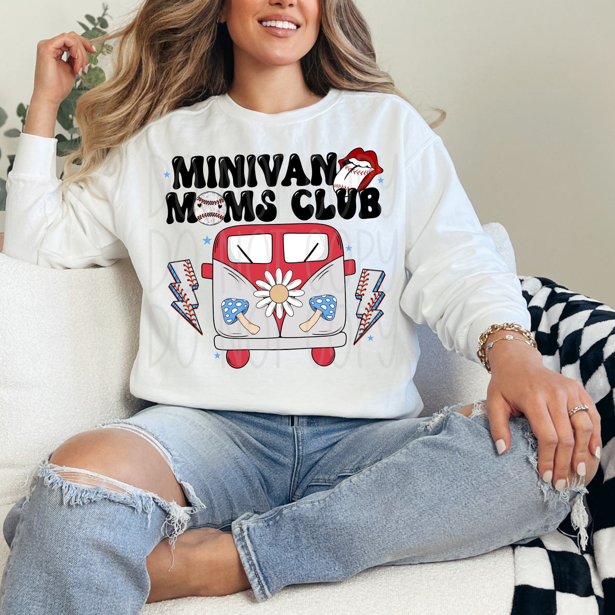 Minivan moms club (VIRGO) 34539 DTF transfer