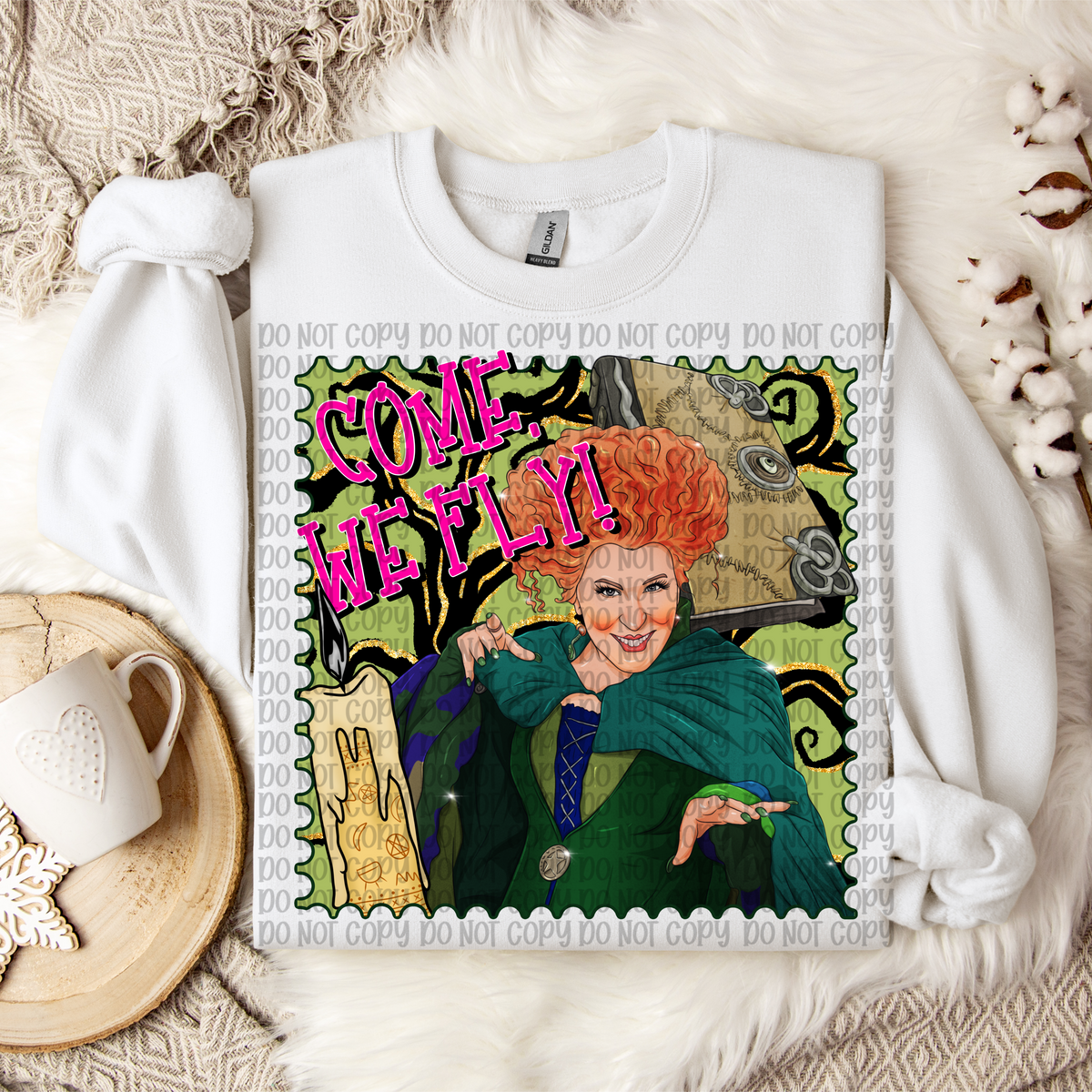 Come we fly (VP) 109552 DTF transfer