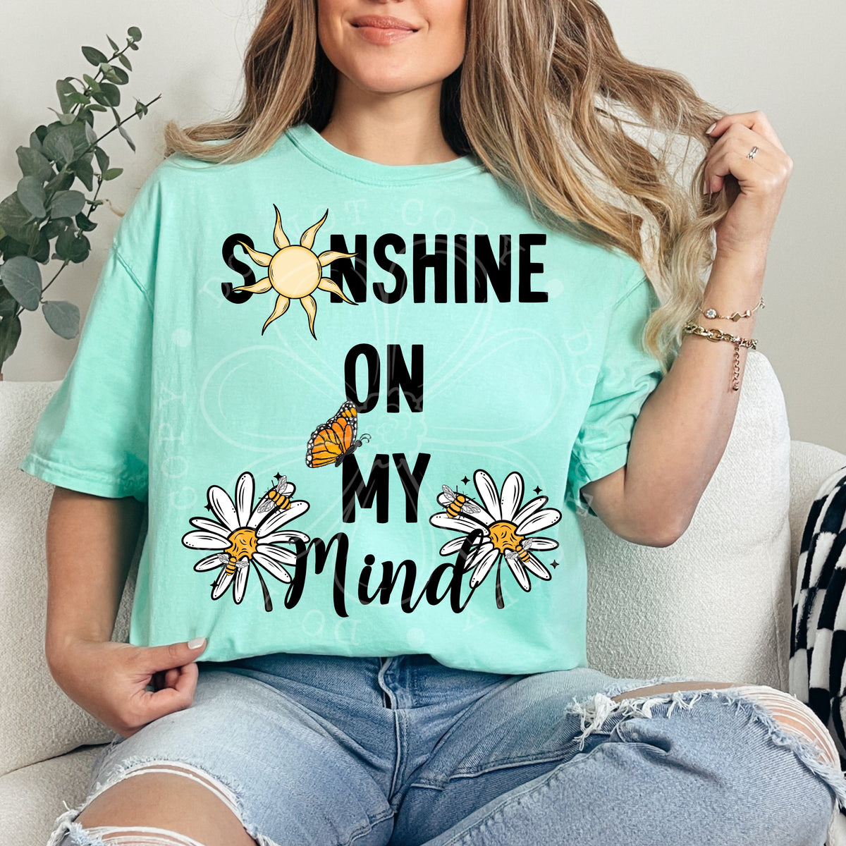 Sunshine on my mind (VIRGO) 34717 DTF transfer