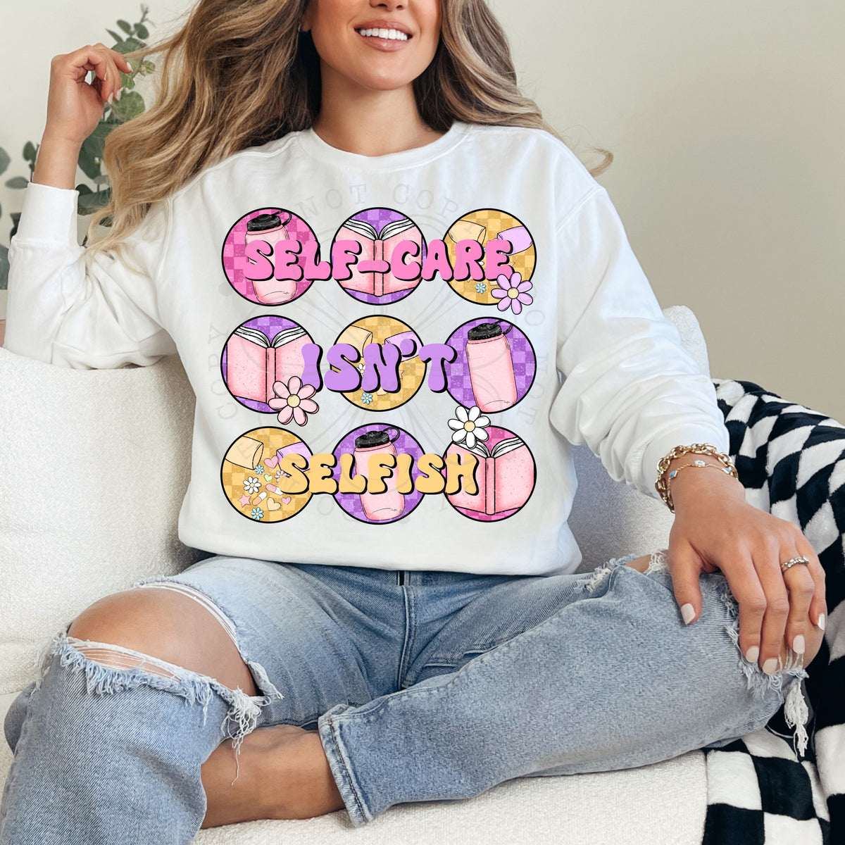 Self care isnt selfish (VIRGO) 34670 DTF transfer