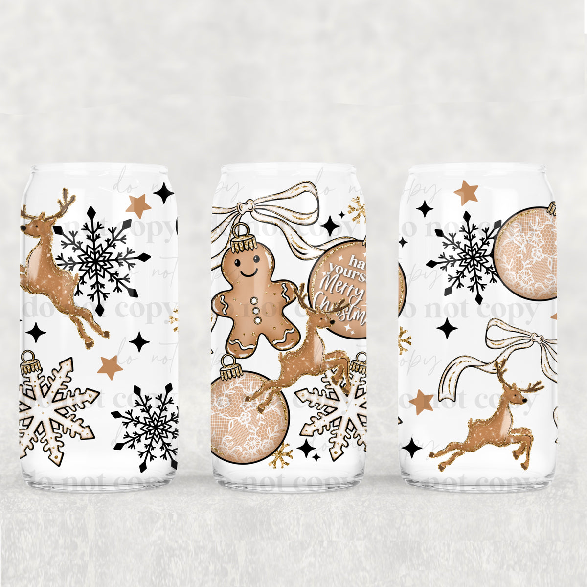 7181 have yourself a merry little christmas ornaments (CSC) UV DTF WRAP
