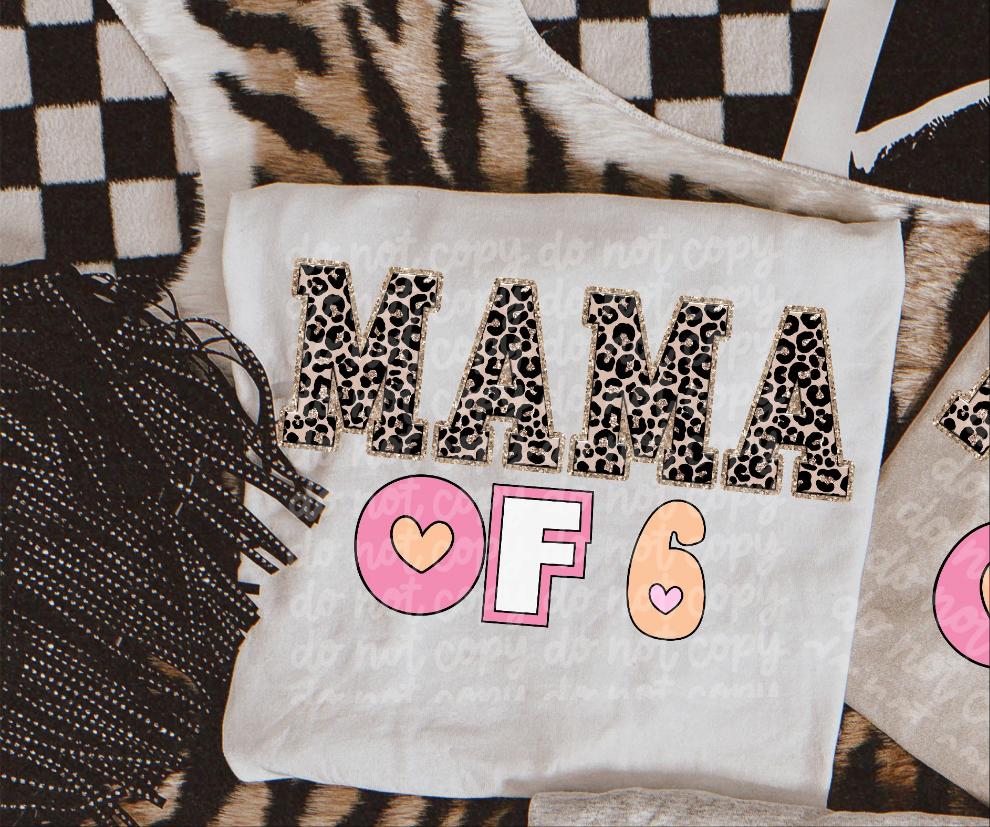 Mama of 6 (VIRGO) 34754 DTF transfer