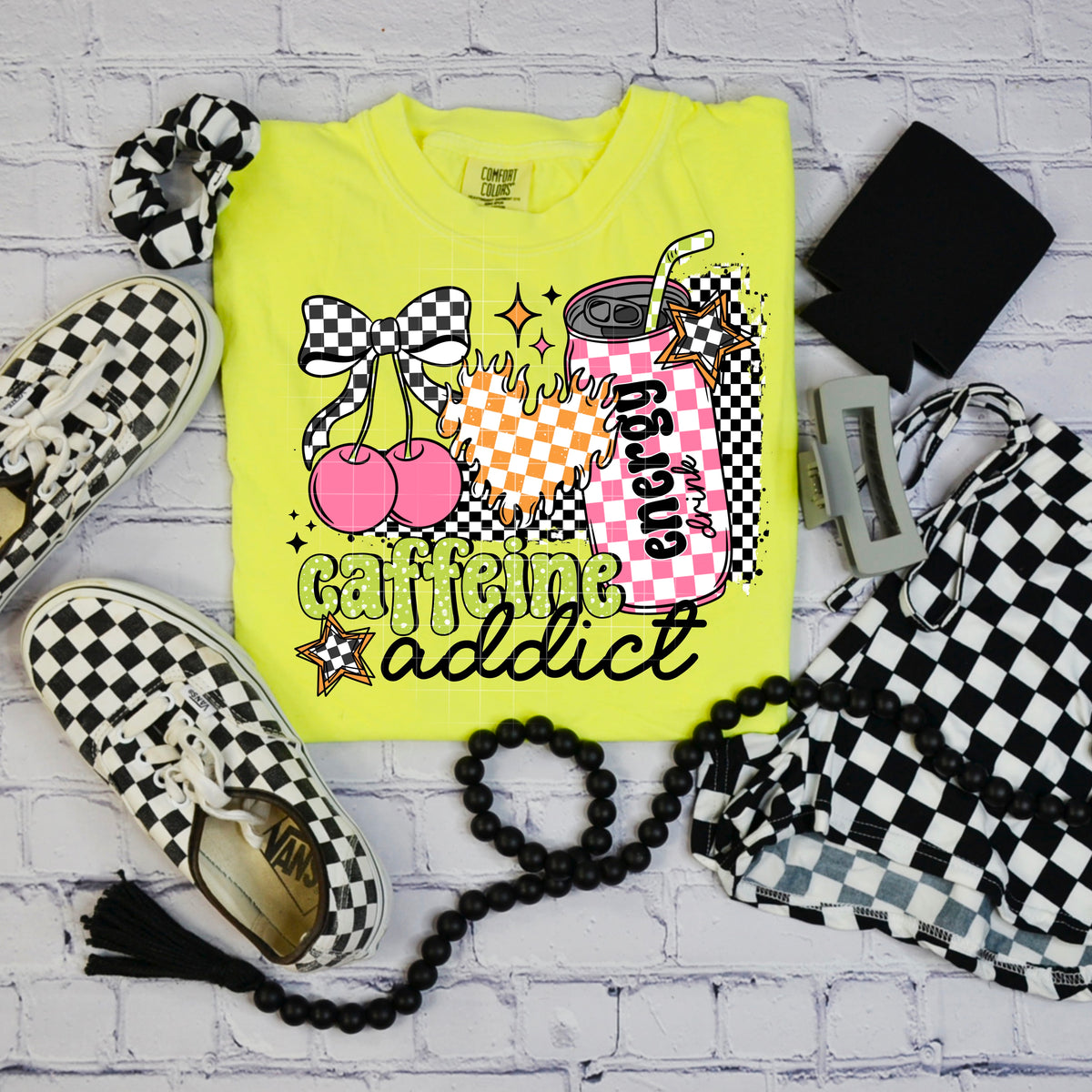 Caffiene Addict (CSC) DTF transfer