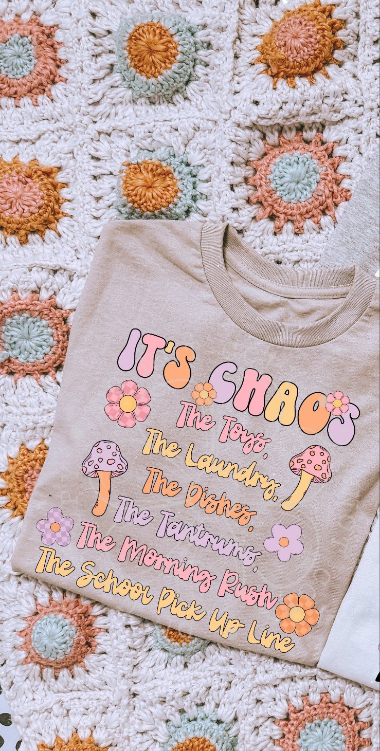 Its chaos colorful (VIRGO) 34768 DTF transfer