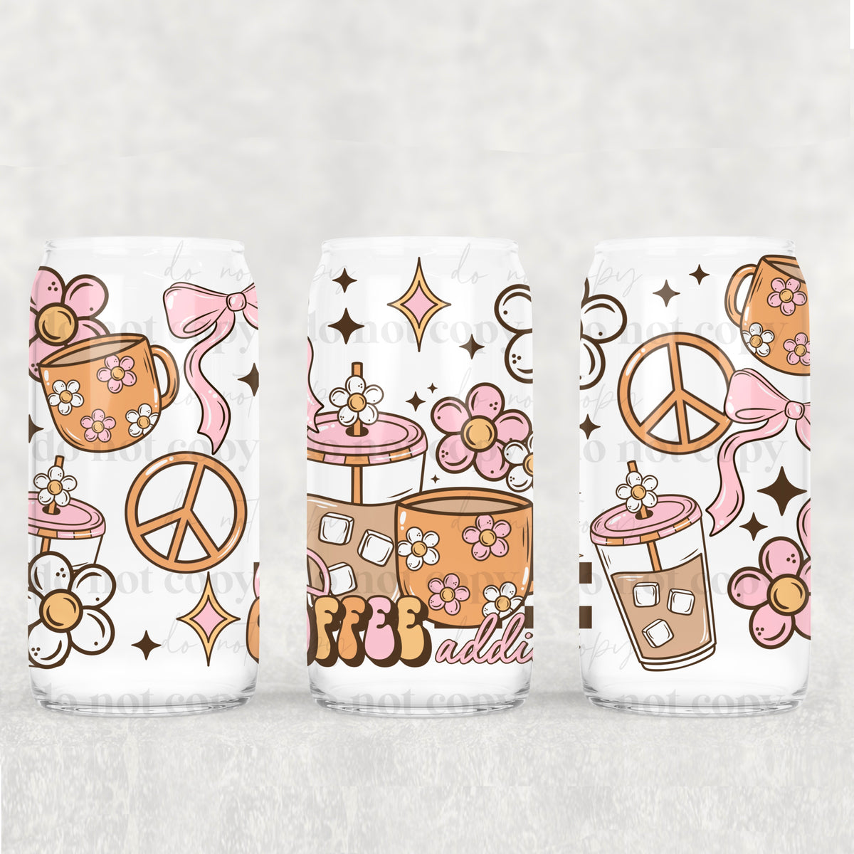 coffee addiction 7530 (CSC) UV DTF WRAP