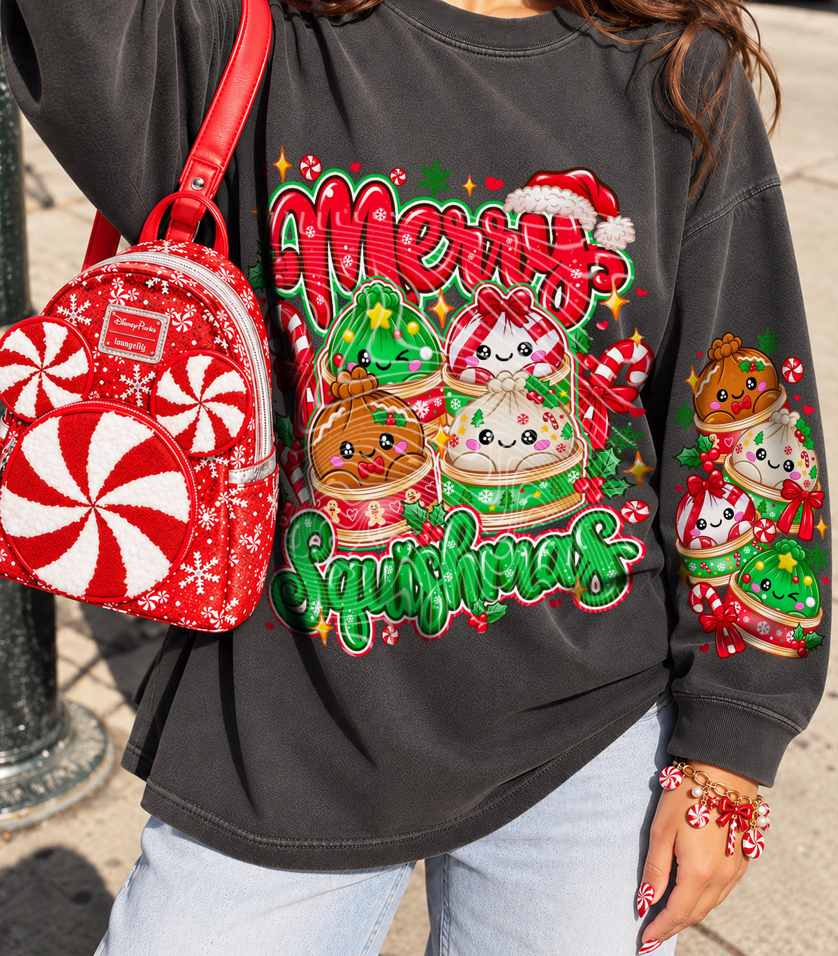 Merry squishmas (SLEEVE ONLY) (Gravitee) DTF Transfer