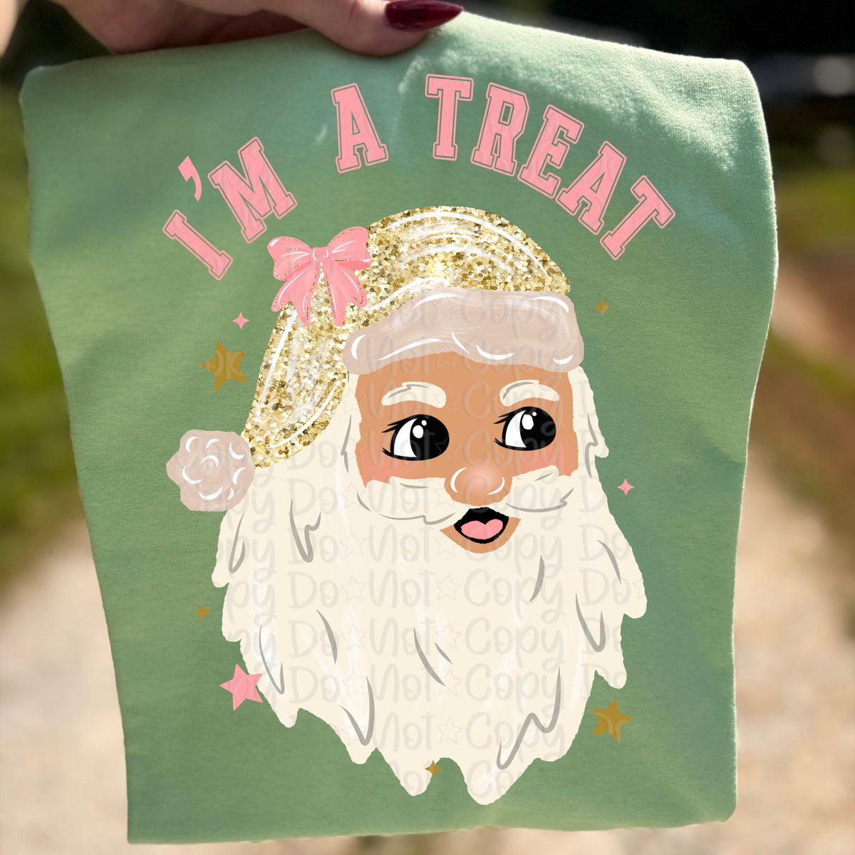 I'm A Treat Santa (Virgo) DTF Transfer