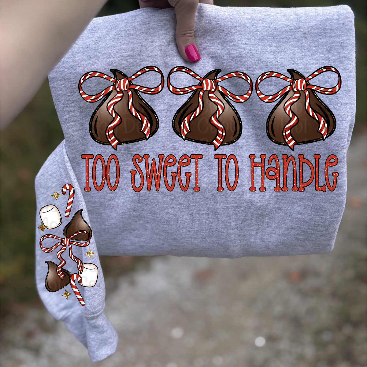 Too Sweet Too Handle Kisses  (Virgo) DTF Transfer