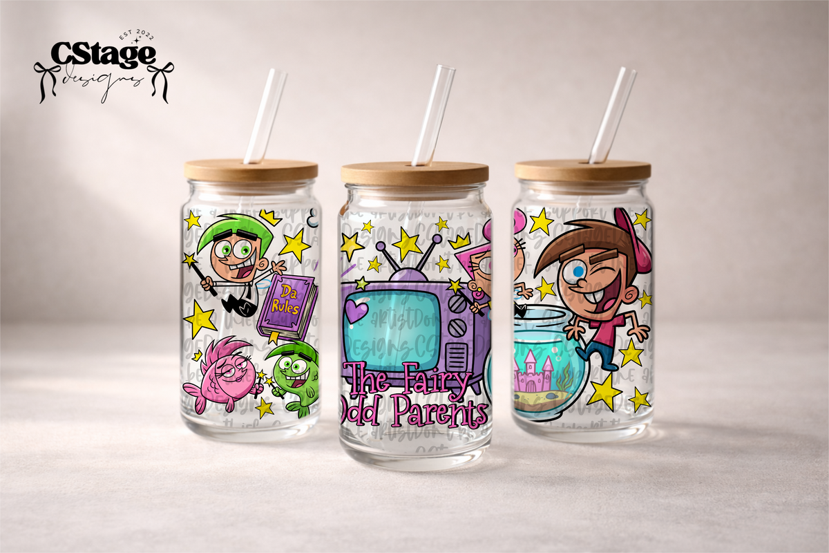 Fairly odd fish (CST) UV DTF WRAP