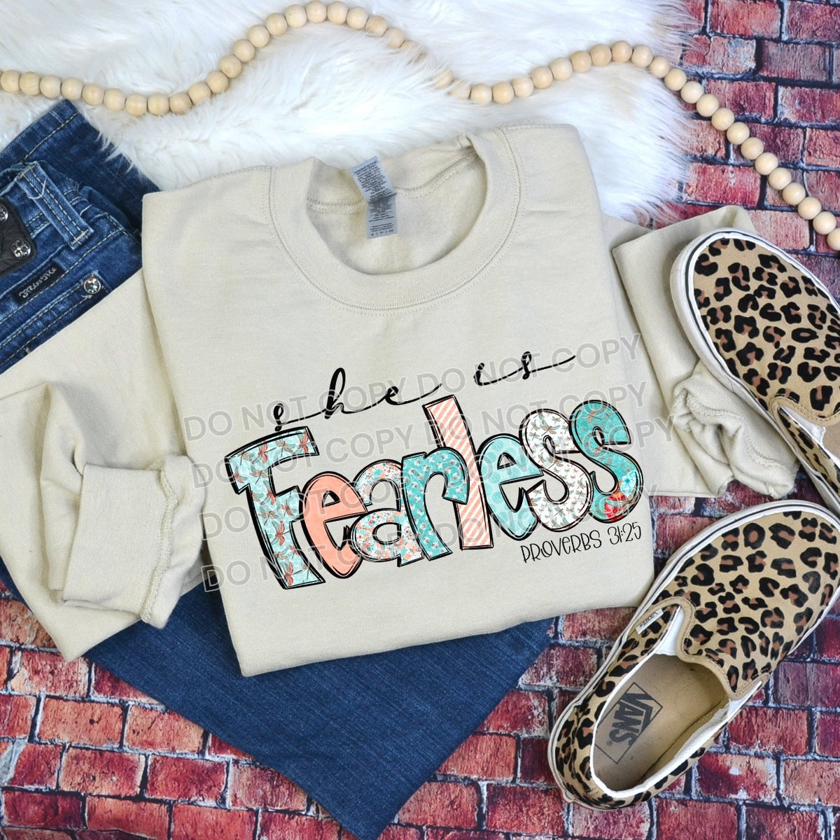 She Is Fearless (SDD) DTF Transfer