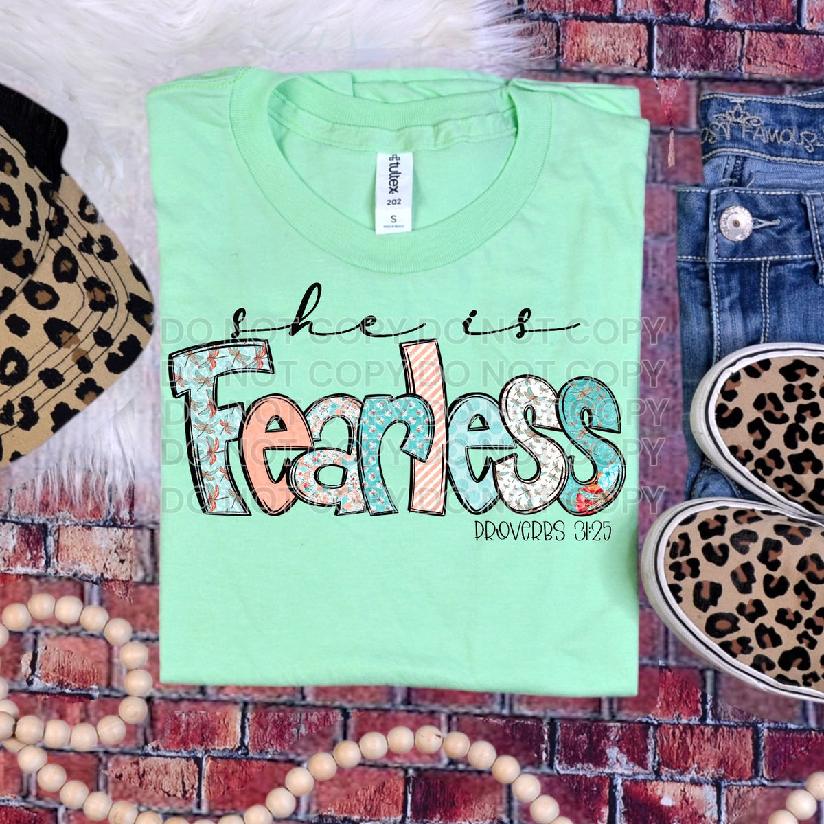 She Is Fearless (SDD) DTF Transfer