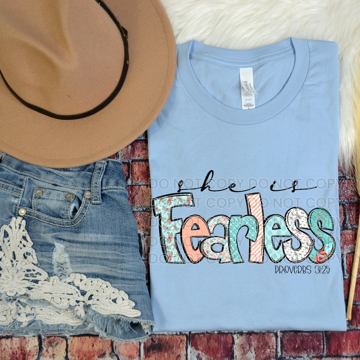 She Is Fearless (SDD) DTF Transfer