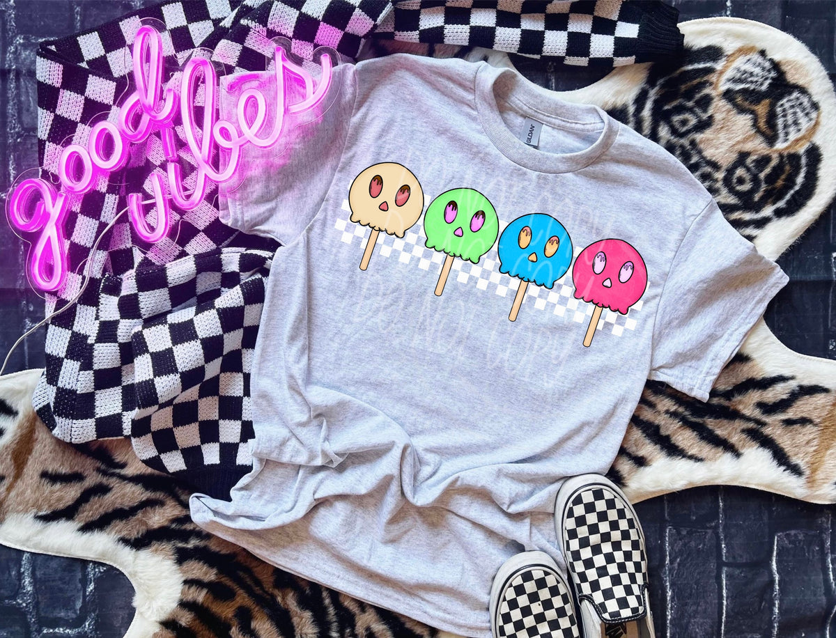 Skull cicles (VIRGO) 34684 DTF transfer