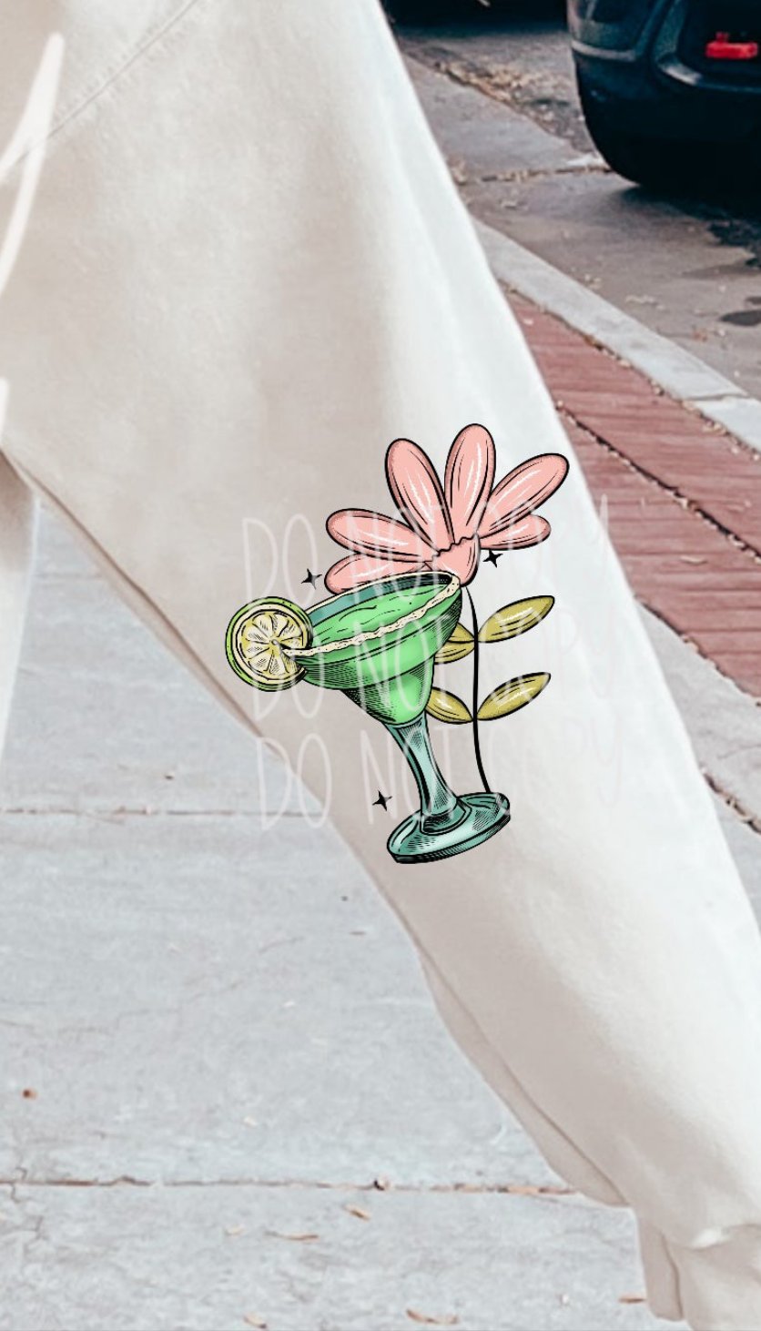 Happy hour sleeve (motherhood) (VIRGO) 34700 DTF transfer