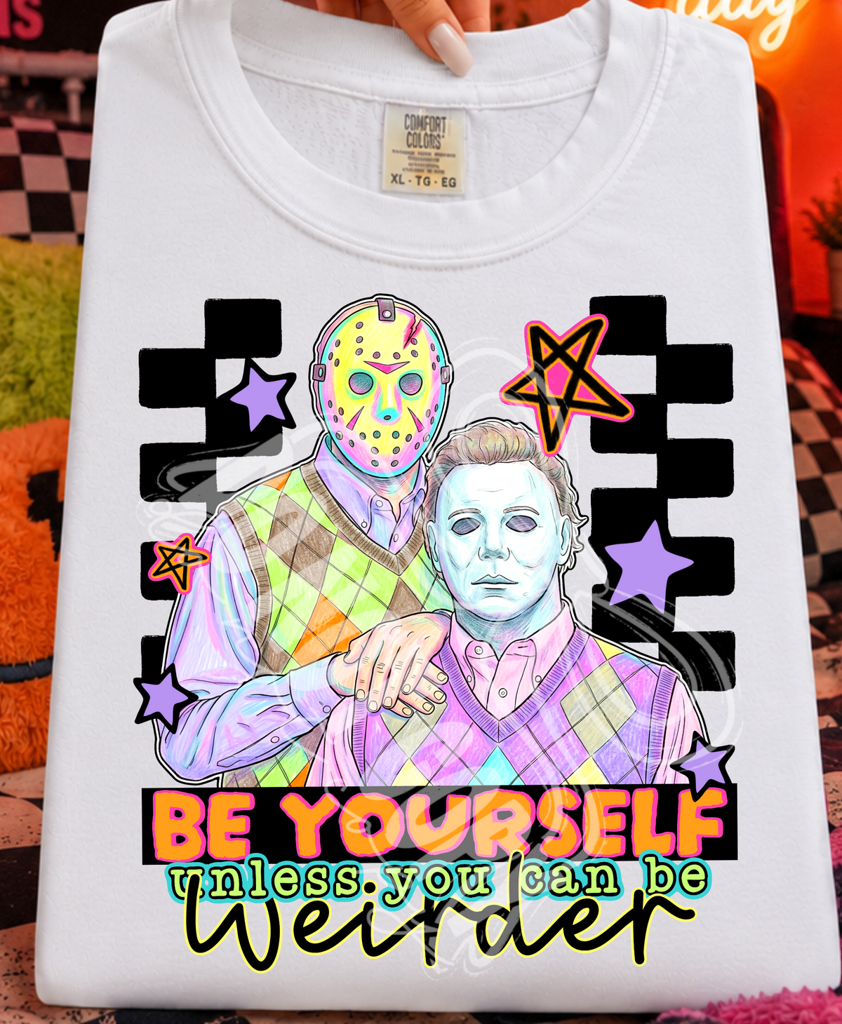Be yourself unless you can be weirder (C's) DTF Transfer