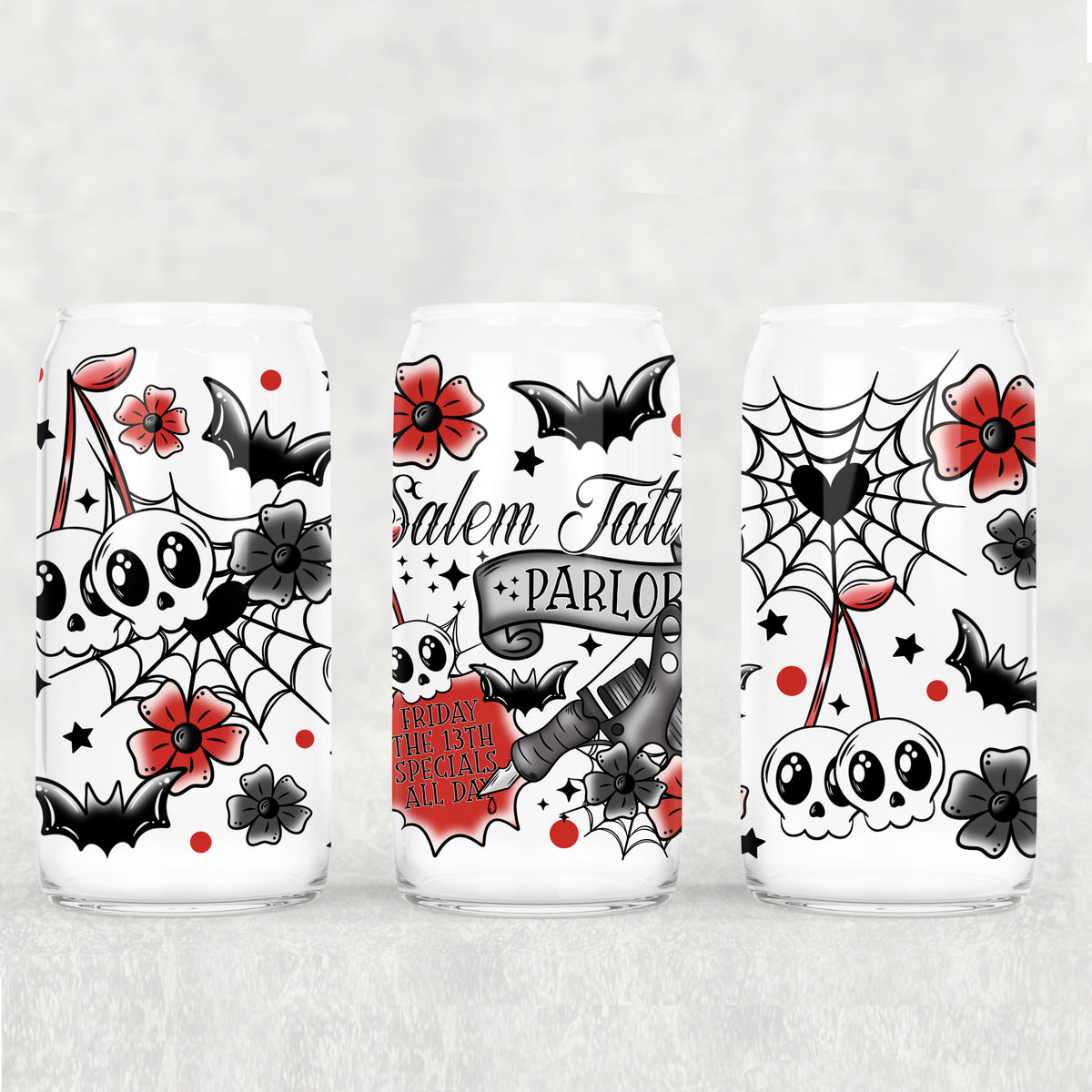 salem tattoo parlor 8183(CSC) UV DTF WRAP