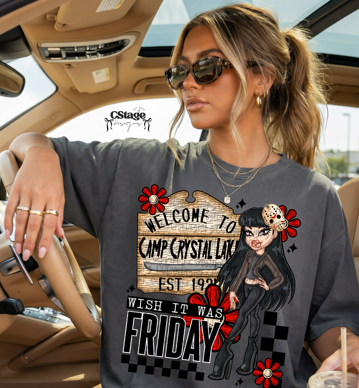 Wish it was Friday (Cstage) DTF Transfer