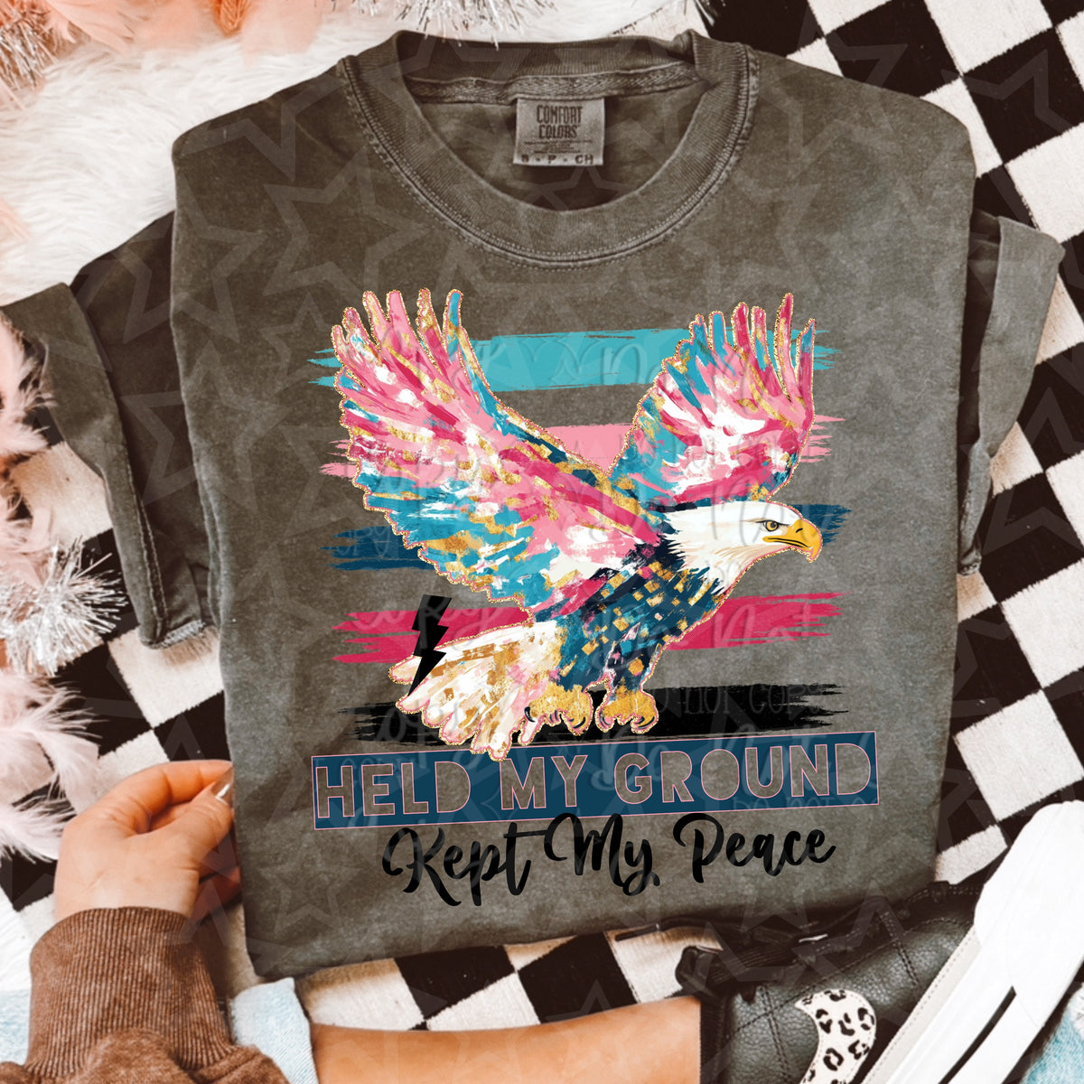 Held my ground kept my peace (Virgo) 106843 DTF transfer