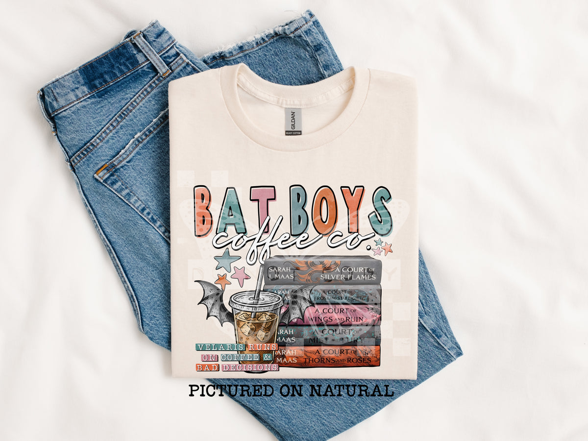 Bat boy coffee (Pine Hollow) DTF Transfer