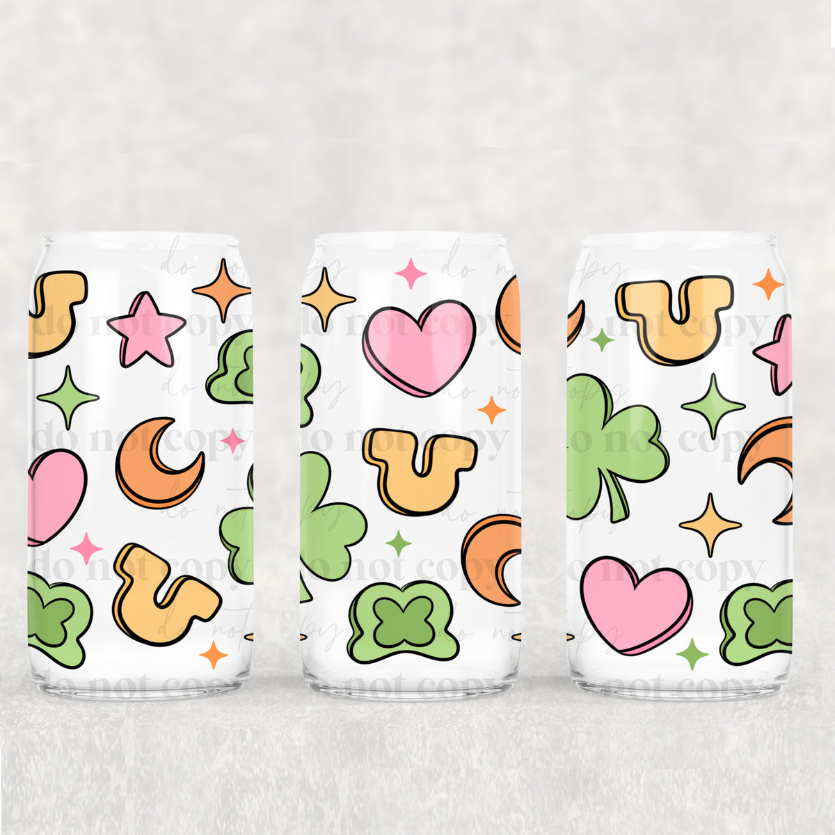8274 lucky charms marshmallows (CSC) UV DTF WRAP