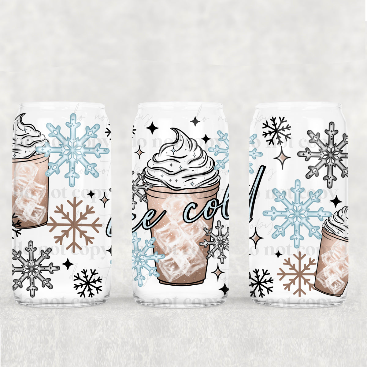 8275 ice cold (CSC) UV DTF WRAP