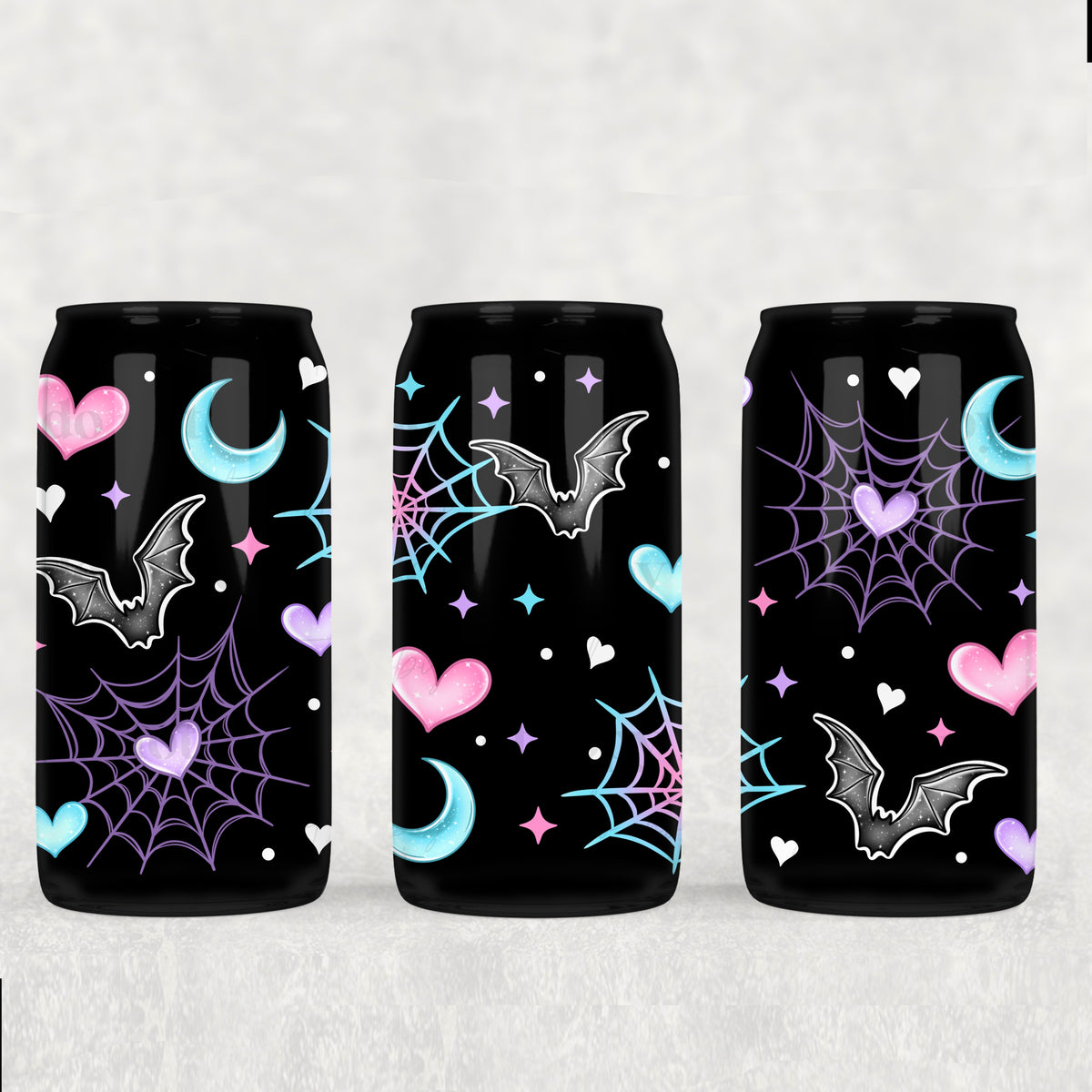 8300 neon things with bats (CSC) UV DTF WRAP