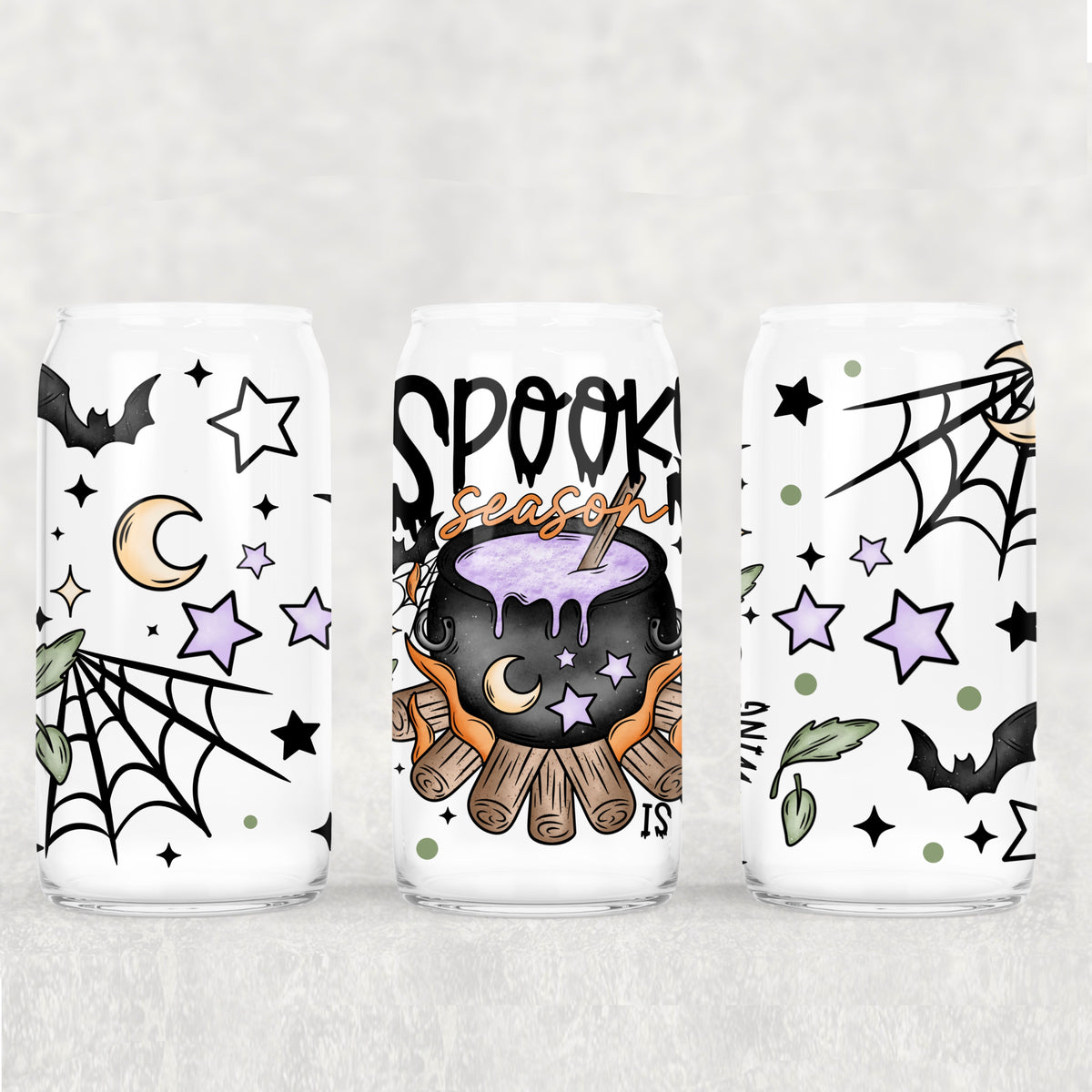 spooky with pot and purple liquid 8344(CSC) UV DTF WRAP