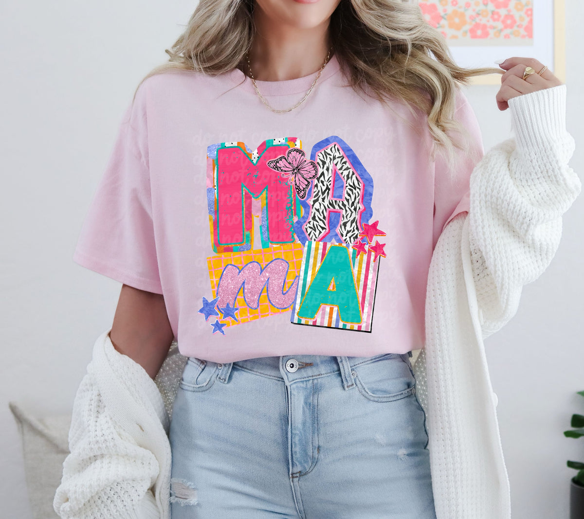 Mama fun blocks (PHDC) DTF Transfer