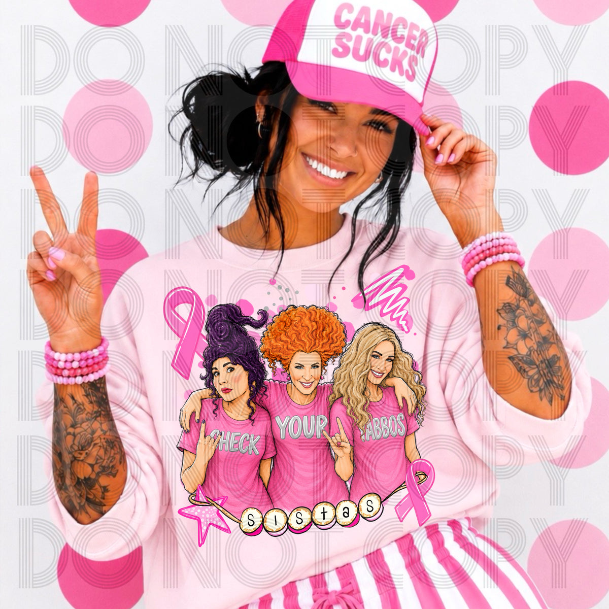 Check you yabbos sisters (Renewed) DTF Transfer