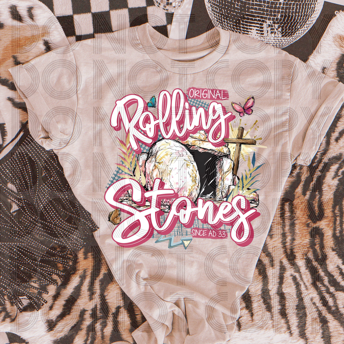 Rolling stones (Renewed) DTF Transfer