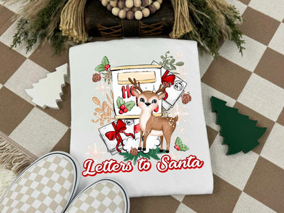 Letters To Santa *FRONT ONLY*  (LUMI) 72081 DTF Transfer