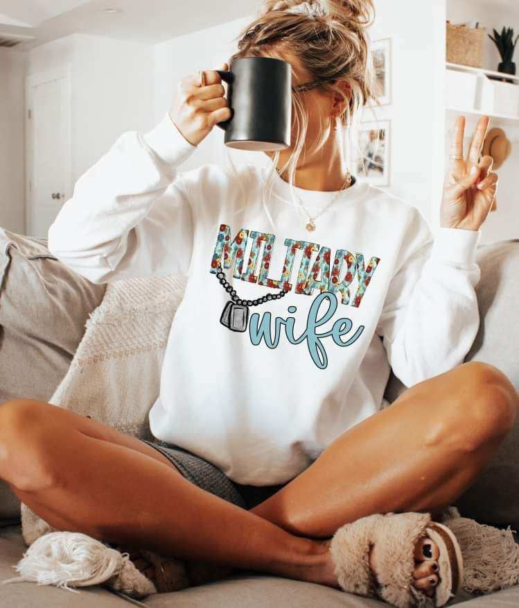 Military Wife (S&G) 72119 DTF Transfer