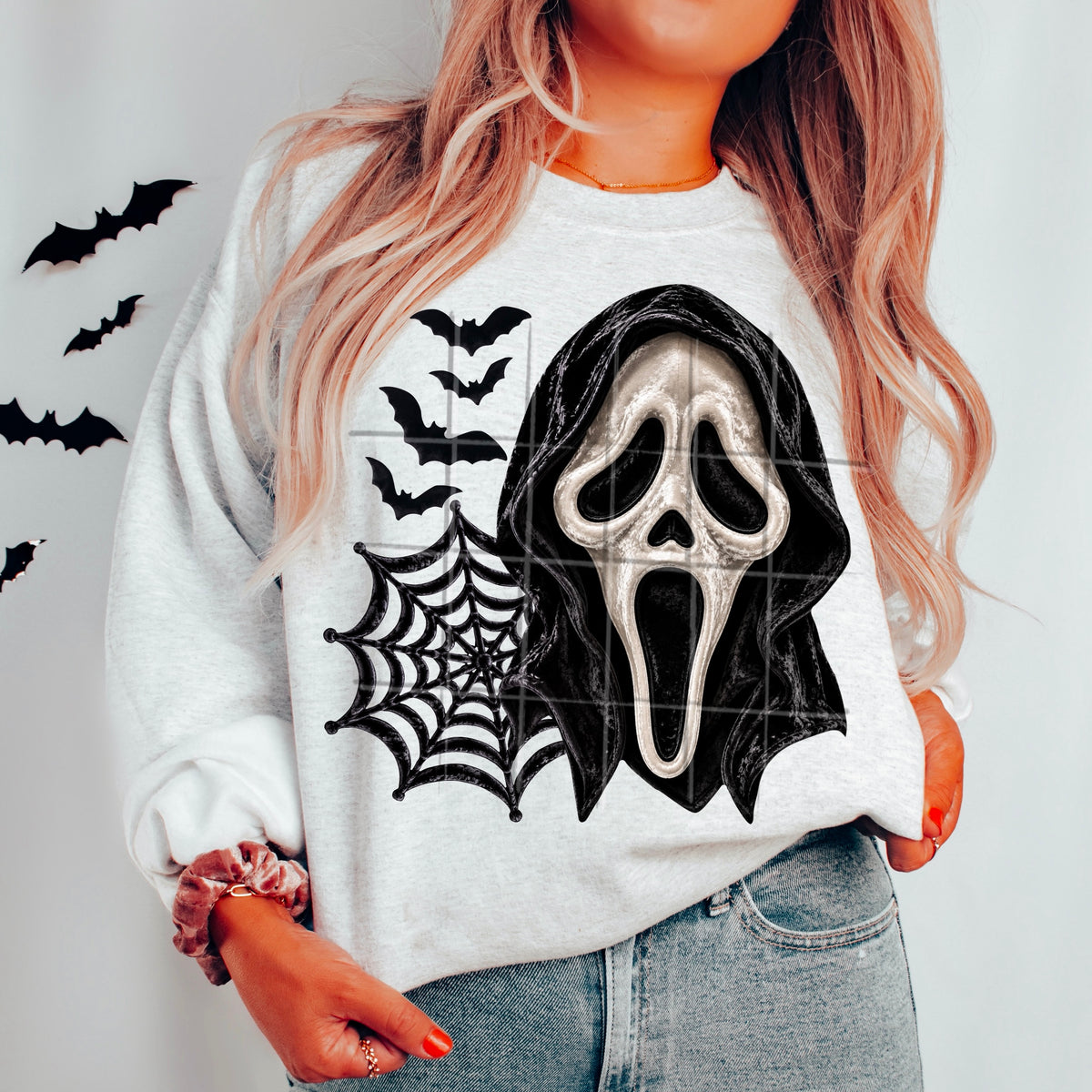 Velvet GF with web and bats (TDC) DTF Transfer