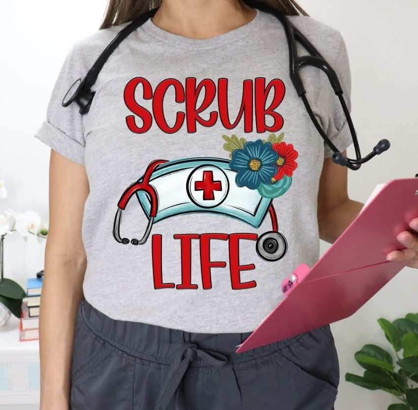 Scrub Life (S&G) 72138 DTF Transfer