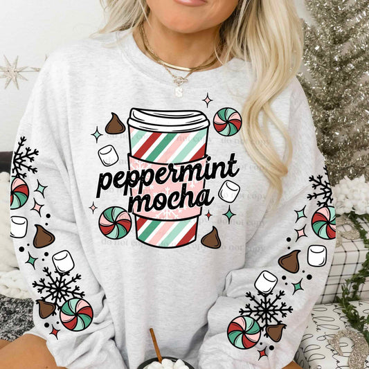 Peppermint Mocha (CSC) 72152 DTF Transfer