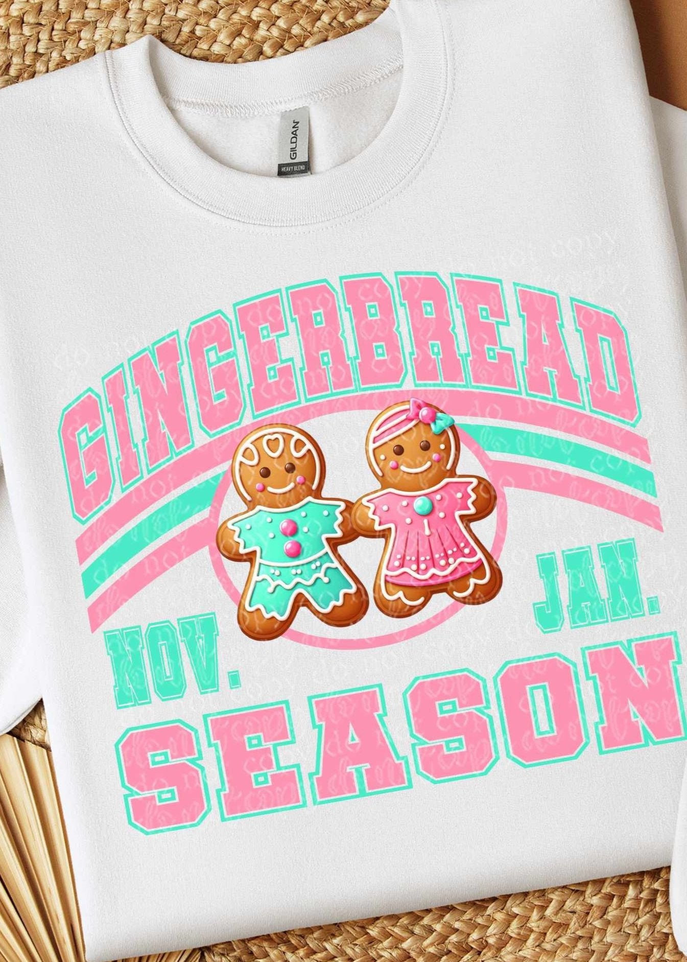 gingerbread Season *FRONT ONLY*  (TDD) 72163 DTF Transfer