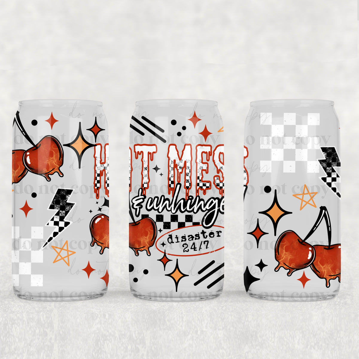 8655 hot mess (CSC) UV DTF WRAP