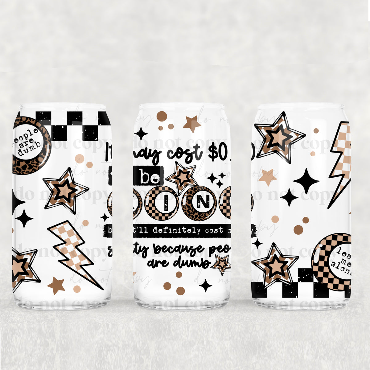 8765 it may cost $0.00 to be kind (CSC) UV DTF WRAP